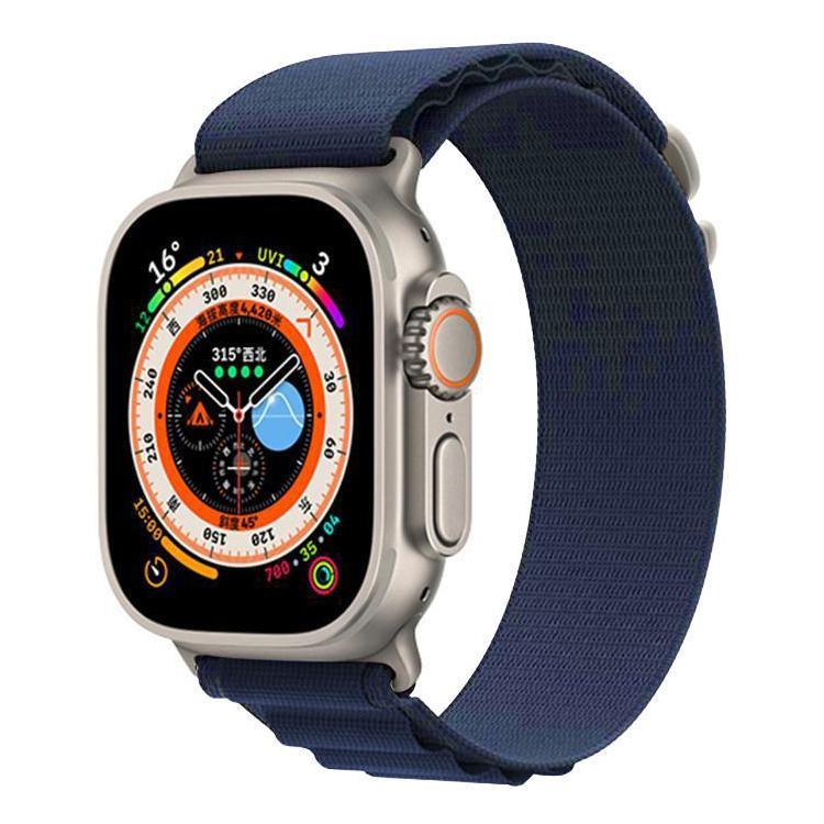 xDfind アライン ナイロンループウォッチバンド、Apple Watch 46mm / 49mm / 45mm / 44mm用、Apple Watch 42mm / 41mm / 40mm / 38mm用