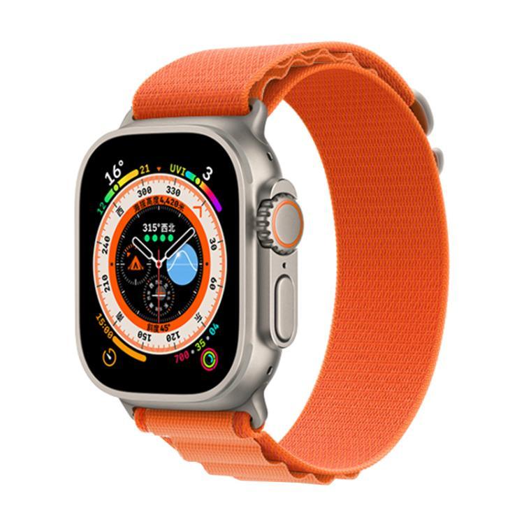 xDfind アライン ナイロンループウォッチバンド、Apple Watch 46mm / 49mm / 45mm / 44mm用、Apple Watch 42mm / 41mm / 40mm / 38mm用