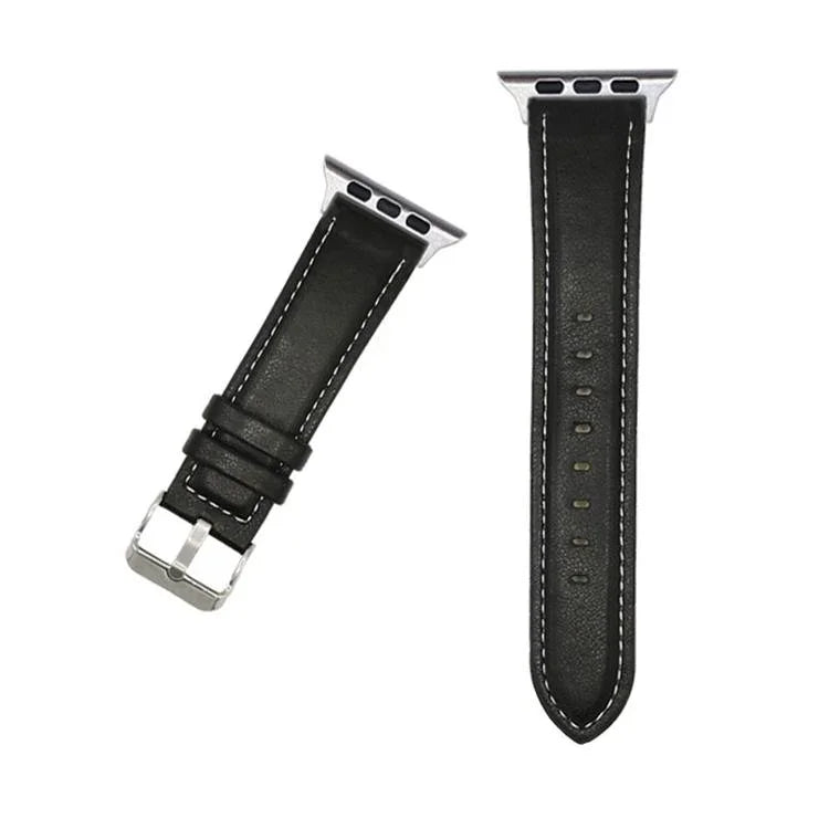 xDfind クレイジーホーステクスチャーレザーウォッチバンド、Apple Watch 46mm / 49mm / 45mm / 44mm 用、Apple Watch 42mm / 41mm / 40mm / 38mm 用