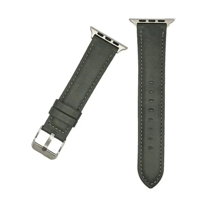 xDfind クレイジーホーステクスチャーレザーウォッチバンド、Apple Watch 46mm / 49mm / 45mm / 44mm 用、Apple Watch 42mm / 41mm / 40mm / 38mm 用