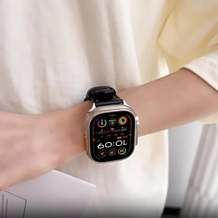 xDfind クレイジーホーステクスチャーレザーウォッチバンド、Apple Watch 46mm / 49mm / 45mm / 44mm 用、Apple Watch 42mm / 41mm / 40mm / 38mm 用