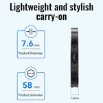 JNN A6 ポータブルスマートAI磁気レコーダー APP制御対応、8GB、16GB、32GB、64GB、128GB