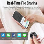 JNN A6 ポータブルスマートAI磁気レコーダー APP制御対応、8GB、16GB、32GB、64GB、128GB