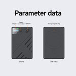 JNN A5 OLED Display Smart AI Magnetic Recorder Support APP Control, 8GB, 16GB, 32GB, 64GB, 128GB