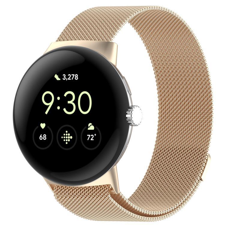 xDfind ミラネーゼメタル磁気ウォッチバンド、Google Pixel Watch 4 / Watch 3 45mm用、Google Pixel Watch 4 / 3 / 2 / 1 41mm用