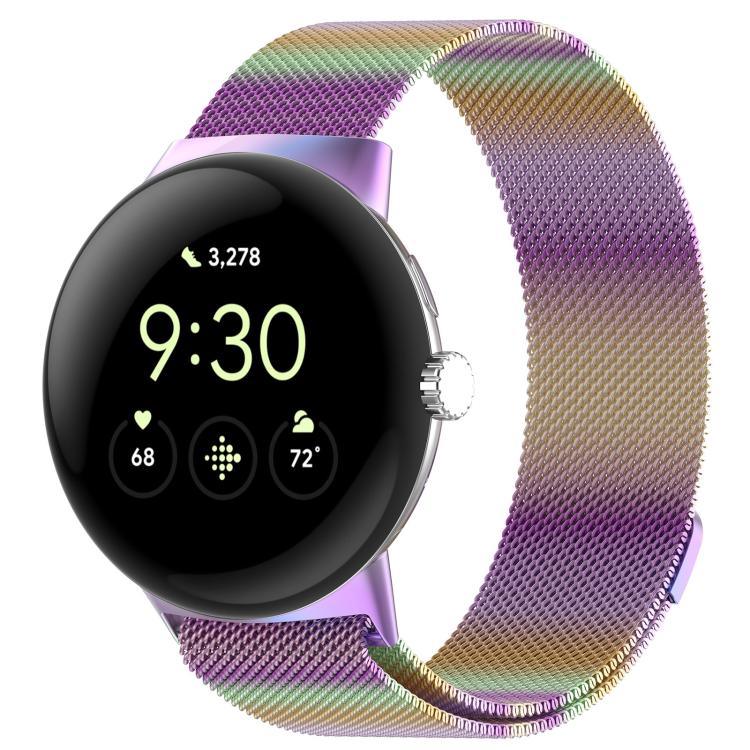 xDfind ミラネーゼメタル磁気ウォッチバンド、Google Pixel Watch 4 / Watch 3 45mm用、Google Pixel Watch 4 / 3 / 2 / 1 41mm用