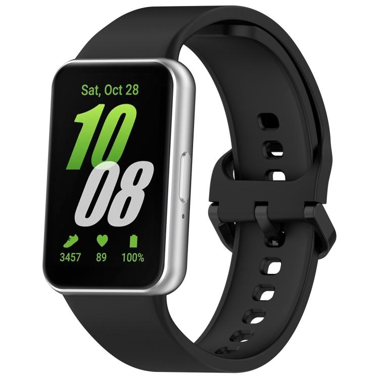 xDfind ソリッドカラー カラフルバックル シリコン 時計バンド、Samsung Galaxy Fit3 SM-R390 用