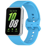 xDfind ソリッドカラー カラフルバックル シリコン 時計バンド、Samsung Galaxy Fit3 SM-R390 用