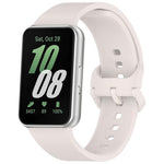 xDfind ソリッドカラー カラフルバックル シリコン 時計バンド、Samsung Galaxy Fit3 SM-R390 用