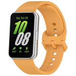 xDfind ソリッドカラー カラフルバックル シリコン 時計バンド、Samsung Galaxy Fit3 SM-R390 用
