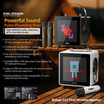 WK Beluga D22 ピクセルデスクトップワイヤレスBluetoothスピーカー