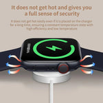 Apple Watch シリーズ用 xDfind アルミ合金シェル磁気ワイヤレスウォッチ充電器、Type-C、USB-A