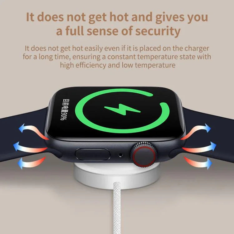 Apple Watch シリーズ用 xDfind アルミ合金シェル磁気ワイヤレスウォッチ充電器、Type-C、USB-A