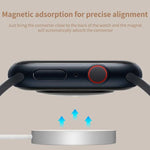 Apple Watch シリーズ用 xDfind アルミ合金シェル磁気ワイヤレスウォッチ充電器、Type-C、USB-A