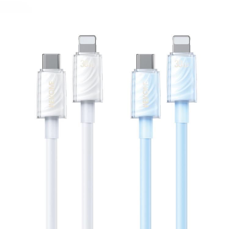 WK WDC-73 PD30W Type-C から 8ピン 急速充電データケーブル, 長さ: 1.2m, WDC-73
