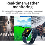 1.54インチTFTスクリーン IP67防水 ビジネススポーツシリコンバンドスマートウォッチ、睡眠モニター／心拍数モニター／血圧モニター対応、シリコンバンド