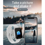 1.54インチTFTスクリーン IP67防水 ビジネススポーツシリコンバンドスマートウォッチ、睡眠モニター／心拍数モニター／血圧モニター対応、シリコンバンド