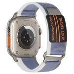 xDfind ダブルセクションメタルバックルループナイロン編みウォッチバンド、Apple Watch 46mm / 49mm / 45mm / 44mm 用、Apple Watch 42mm / 41mm / 40mm / 38mm 用
