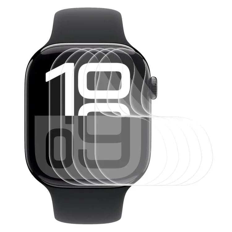 5枚セット xDfind ソフトハイドロゲルフィルム全面保護フィルム、Apple Watch シリーズ 6&SE&5&4 44mm 用、Apple Watch シリーズ 6&SE&5&4 40mm 用、Apple Watch シリーズ 11 / 10 46mm 用、Apple Watch Ultra 3 / 2 / 1 49mm 用、Apple Watch シリーズ 9 / 8 / 7 45mm 用