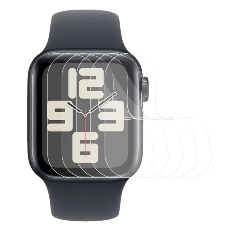 5枚セット xDfind ソフトハイドロゲルフィルム全面保護フィルム、Apple Watch シリーズ 6&SE&5&4 44mm 用、Apple Watch シリーズ 6&SE&5&4 40mm 用、Apple Watch シリーズ 11 / 10 46mm 用、Apple Watch Ultra 3 / 2 / 1 49mm 用、Apple Watch シリーズ 9 / 8 / 7 45mm 用