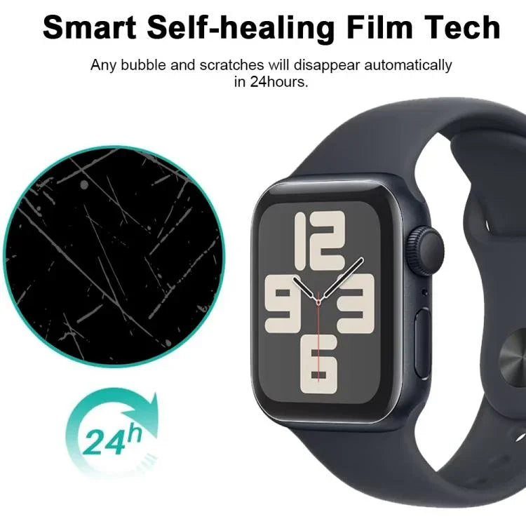 5枚セット xDfind ソフトハイドロゲルフィルム全面保護フィルム、Apple Watch シリーズ 6&SE&5&4 44mm 用、Apple Watch シリーズ 6&SE&5&4 40mm 用、Apple Watch シリーズ 11 / 10 46mm 用、Apple Watch Ultra 3 / 2 / 1 49mm 用、Apple Watch シリーズ 9 / 8 / 7 45mm 用