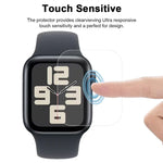 5枚セット xDfind ソフトハイドロゲルフィルム全面保護フィルム、Apple Watch シリーズ 6&SE&5&4 44mm 用、Apple Watch シリーズ 6&SE&5&4 40mm 用、Apple Watch シリーズ 11 / 10 46mm 用、Apple Watch Ultra 3 / 2 / 1 49mm 用、Apple Watch シリーズ 9 / 8 / 7 45mm 用