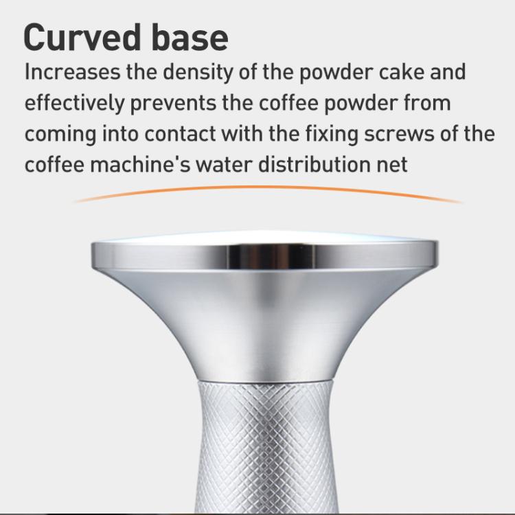 コーヒーパウダープレスハンマー ステンレススチール 布粉末用 53.3mmメッシュテクスチャー、53.3mmメッシュテクスチャー針付き、58.3mmメッシュテクスチャー、58.3mmメッシュテクスチャー針付き