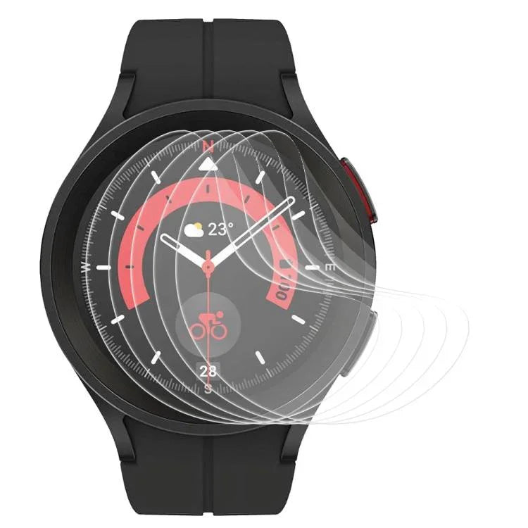 5枚セット xDfind ソフト ハイドロゲル フィルム フルカバー フロントプロテクター、Samsung Galaxy Watch Ultra / Ultra 2025 用、Samsung Galaxy Watch8 Classic 46mm 用、Samsung Galaxy Watch8 44mm 用、Samsung Galaxy Watch8 40mm 用、Samsung Galaxy Watch7 44mm 用