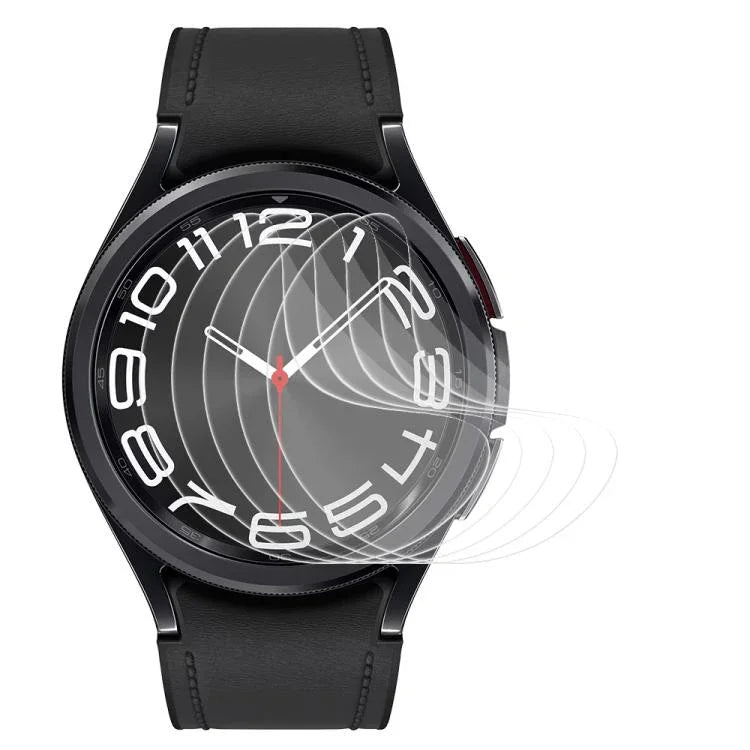 5枚セット xDfind ソフト ハイドロゲル フィルム フルカバー フロントプロテクター、Samsung Galaxy Watch Ultra / Ultra 2025 用、Samsung Galaxy Watch8 Classic 46mm 用、Samsung Galaxy Watch8 44mm 用、Samsung Galaxy Watch8 40mm 用、Samsung Galaxy Watch7 44mm 用