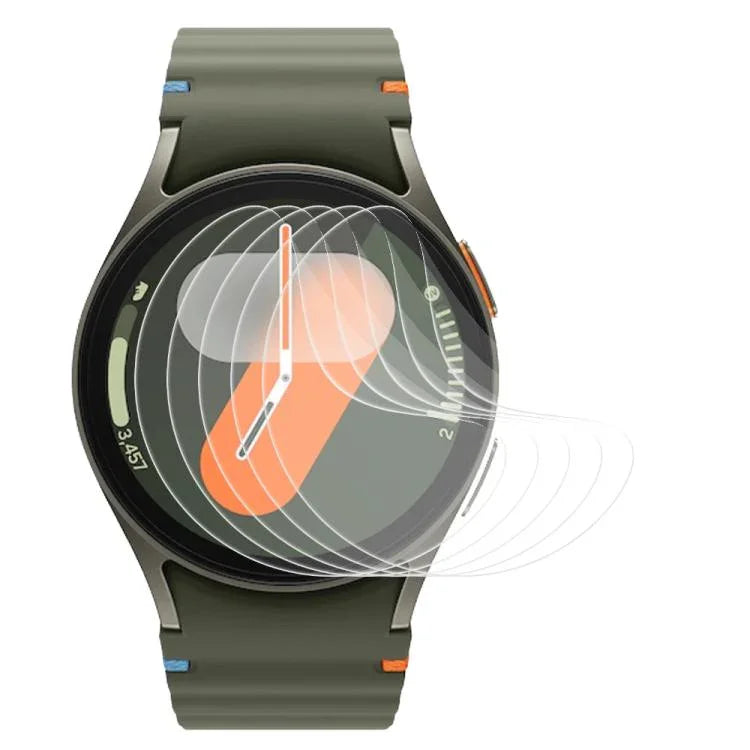 5枚セット xDfind ソフト ハイドロゲル フィルム フルカバー フロントプロテクター、Samsung Galaxy Watch Ultra / Ultra 2025 用、Samsung Galaxy Watch8 Classic 46mm 用、Samsung Galaxy Watch8 44mm 用、Samsung Galaxy Watch8 40mm 用、Samsung Galaxy Watch7 44mm 用