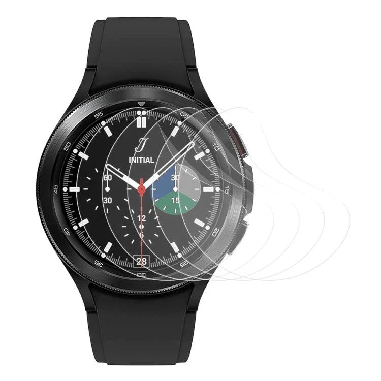 5枚セット xDfind ソフト ハイドロゲル フィルム フルカバー フロントプロテクター、Samsung Galaxy Watch Ultra / Ultra 2025 用、Samsung Galaxy Watch8 Classic 46mm 用、Samsung Galaxy Watch8 44mm 用、Samsung Galaxy Watch8 40mm 用、Samsung Galaxy Watch7 44mm 用