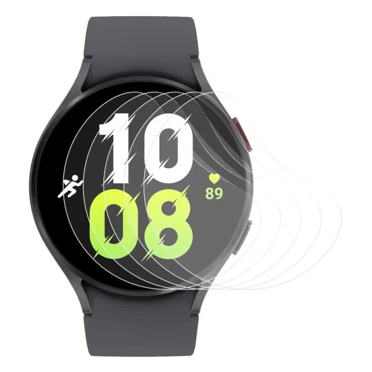 5枚セット xDfind ソフト ハイドロゲル フィルム フルカバー フロントプロテクター、Samsung Galaxy Watch Ultra / Ultra 2025 用、Samsung Galaxy Watch8 Classic 46mm 用、Samsung Galaxy Watch8 44mm 用、Samsung Galaxy Watch8 40mm 用、Samsung Galaxy Watch7 44mm 用