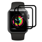 2枚セット xDfind カーブした3D複合素材ソフトフィルムスクリーンプロテクター、Apple Watch シリーズ 6&SE&5&4 44mm 用、Apple Watch シリーズ 6&SE&5&4 40mm 用、Apple Watch シリーズ 11 / 10 46mm 用、Apple Watch Ultra 3 / 2 / 1 49mm 用
