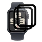 2枚セット xDfind カーブした3D複合素材ソフトフィルムスクリーンプロテクター、Apple Watch シリーズ 6&SE&5&4 44mm 用、Apple Watch シリーズ 6&SE&5&4 40mm 用、Apple Watch シリーズ 11 / 10 46mm 用、Apple Watch Ultra 3 / 2 / 1 49mm 用