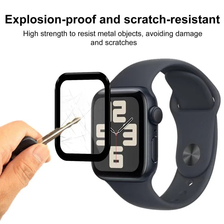 2枚セット xDfind カーブした3D複合素材ソフトフィルムスクリーンプロテクター、Apple Watch シリーズ 6&SE&5&4 44mm 用、Apple Watch シリーズ 6&SE&5&4 40mm 用、Apple Watch シリーズ 11 / 10 46mm 用、Apple Watch Ultra 3 / 2 / 1 49mm 用
