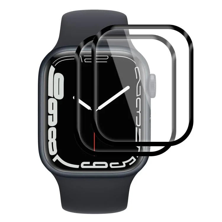 2枚セット xDfind カーブした3D複合素材ソフトフィルムスクリーンプロテクター、Apple Watch シリーズ 6&SE&5&4 44mm 用、Apple Watch シリーズ 6&SE&5&4 40mm 用、Apple Watch シリーズ 11 / 10 46mm 用、Apple Watch Ultra 3 / 2 / 1 49mm 用