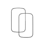 2pcs xDfind Curved 3D Composite Material Soft Film Screen Protector, For Fitbit Charge 6, For Fitbit Versa 4, For Fitbit Charge 5, For Fitbit Luxe, For Fitbit Versa 3, For Fitbit Versa 2, For Fitbit Versa