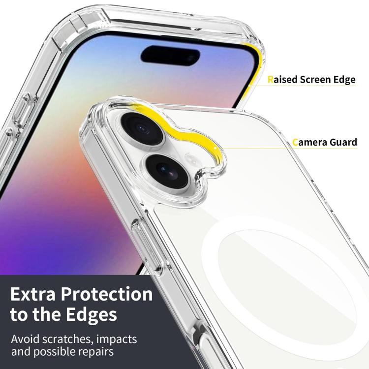 傷防止 PC ハイブリッド TPU Magsafe 電話ケース、iPhone 17 Pro Max 用、iPhone 17 Pro 用、iPhone 17 用、iPhone Air 用