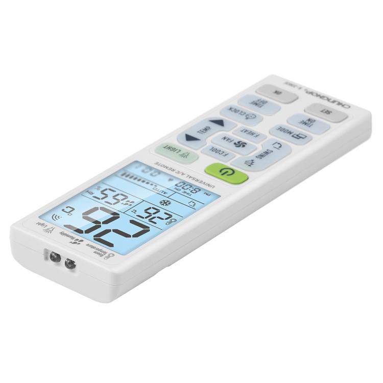 CHUNGHOP K-3302E ユニバーサルエアコンリモコン、トーチとLCDバックライト付き、K-3302E