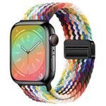 xDfind 磁気バックルループ織りウォッチバンド、Apple Watch 46mm / 49mm / 45mm / 44mm 用、Apple Watch 42mm / 41mm / 40mm / 38mm 用