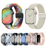 xDfind 磁気バックルループ織りウォッチバンド、Apple Watch 46mm / 49mm / 45mm / 44mm 用、Apple Watch 42mm / 41mm / 40mm / 38mm 用