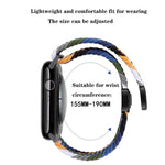 xDfind 磁気バックルループ織りウォッチバンド、Apple Watch 46mm / 49mm / 45mm / 44mm 用、Apple Watch 42mm / 41mm / 40mm / 38mm 用
