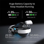 BOBOVR E3 Pro Meta Quest 3S / 3 用 VRヘッドストラップ B100バッテリーセル付き、E3 Pro