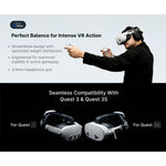 BOBOVR E3 Pro Meta Quest 3S / 3 用 VRヘッドストラップ B100バッテリーセル付き、E3 Pro