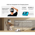 BOBOVR E3 Pro Meta Quest 3S / 3 用 VRヘッドストラップ B100バッテリーセル付き、E3 Pro
