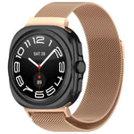 xDfind ミラノ磁気ステンレススチールウォッチバンド、Samsung Galaxy Watch Ultra 47mm / Ultra 2025用