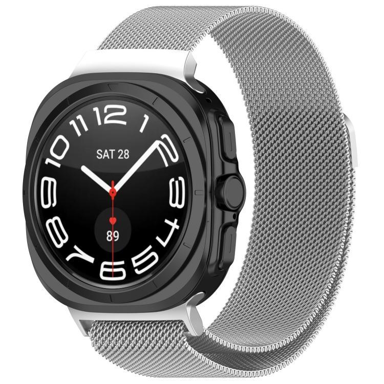 xDfind ミラノ磁気ステンレススチールウォッチバンド、Samsung Galaxy Watch Ultra 47mm / Ultra 2025用