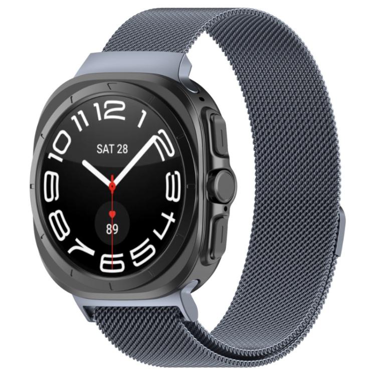 xDfind ミラノ磁気ステンレススチールウォッチバンド、Samsung Galaxy Watch Ultra 47mm / Ultra 2025用