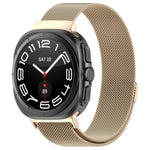 xDfind ミラノ磁気ステンレススチールウォッチバンド、Samsung Galaxy Watch Ultra 47mm / Ultra 2025用