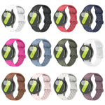 Eco-Friendly Granular Colorful Dots Silicone Watch Band, For Samsung Galaxy Watch 7 40 / 44mm